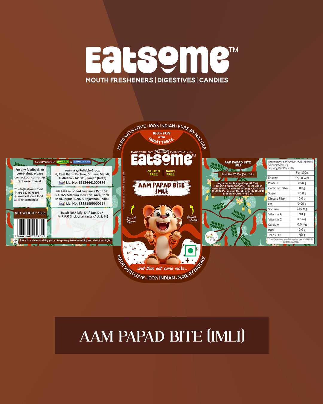 Aam Papad Bite (Imli)
