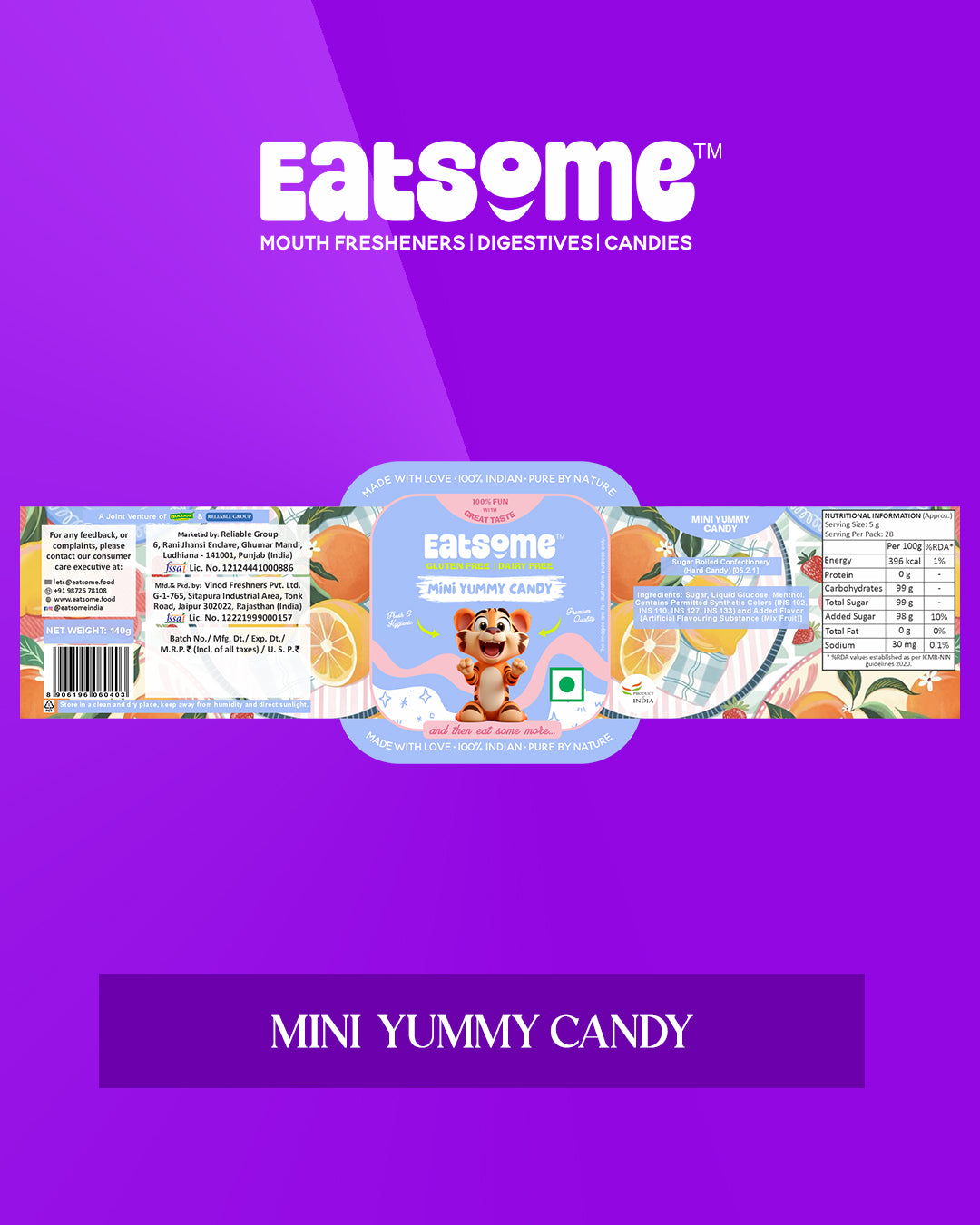 Mini Yummy Candy