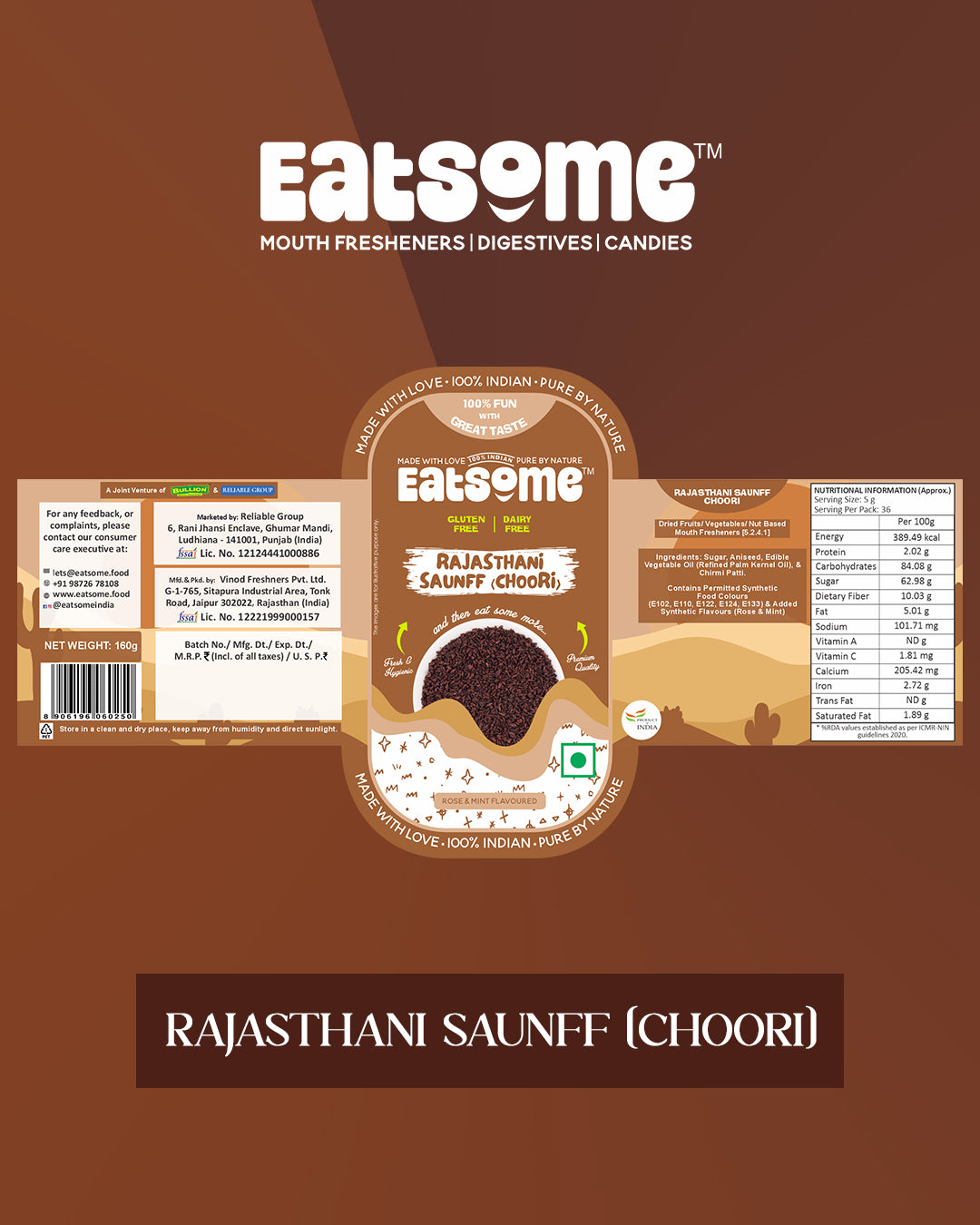 Rajasthani Saunff (Choori)