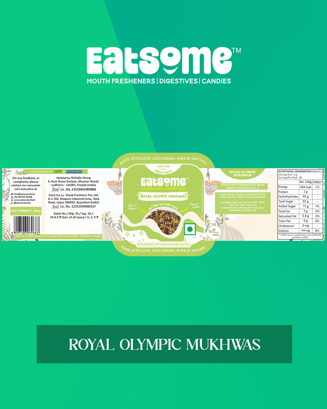 Royal Olympic Mukhwas